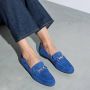Isabel Bernard Low-Top Sneakers Vendôme Fleur Loafers in blauw - Thumbnail 2