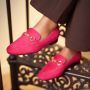 Isabel Bernard Low-Top Sneakers Vendôme Fleur Loafers in poeder roze - Thumbnail 2