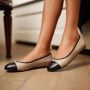 Isabel Bernard Low-Top Sneakers Vendôme Ynes Ballerinas in taupe - Thumbnail 2
