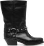 Isabel marant Boots Antya 45Mm Biker Boots in zwart - Thumbnail 1