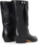 Isabel marant Boots Black Leather Boots in zwart - Thumbnail 1