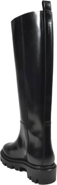 Isabel marant Boots Black Leather Cener Boots in zwart