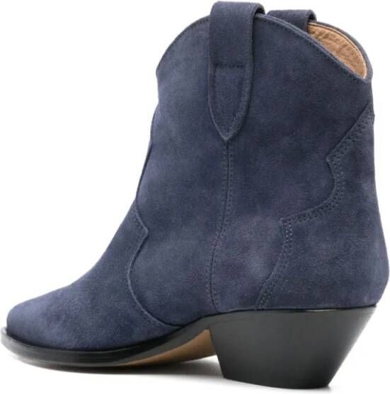Isabel marant Boots Blue 45Mm Dewina Ankle Boots in blauw