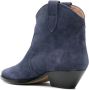 Isabel marant Boots Blue 45Mm Dewina Ankle Boots in blauw - Thumbnail 1