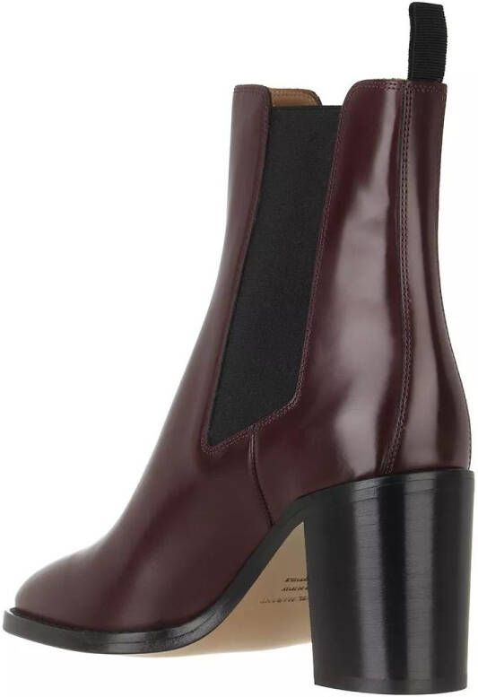 Isabel marant Boots & laarzen Lanide Ankle Boots Leather in rood