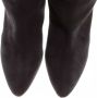 Isabel marant Boots & laarzen Lispa Heeled Boots Suede in zwart - Thumbnail 1