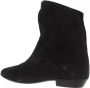 Isabel marant Boots & laarzen Solvan Ankle Boots Suede Leather in zwart - Thumbnail 1