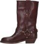 Isabel marant Elegante Leren Laarzen met Gespdetail Brown Dames - Thumbnail 2