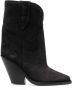 Isabel marant Boots Pointed-Toe Suede Boots in zwart - Thumbnail 1
