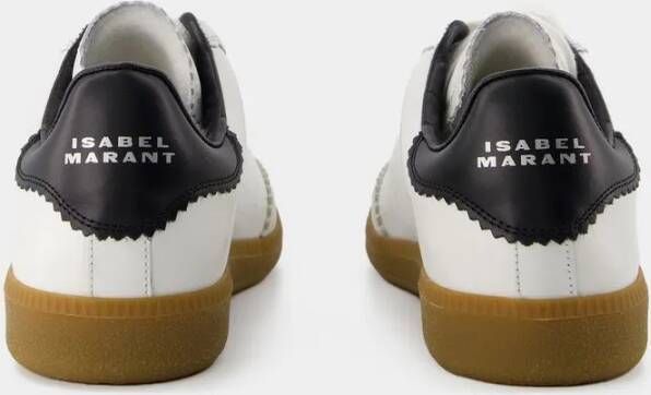 Isabel marant Low-Top Sneakers Bryce Sneakers Leather White in wit - Foto 3