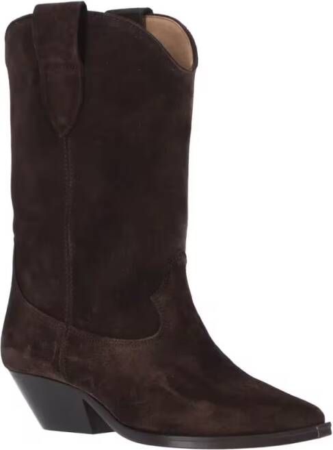 Isabel marant Boots Suede Boots – Dark Brown in bruin