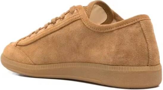 Isabel marant Low-Top Sneakers Suede Lace-Up Sneakers in bruin