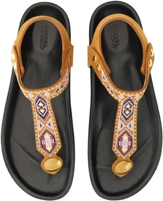 Isabel marant Sandalen "Enore" Sandals in zwart