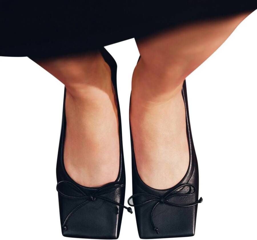 Jacquemus Ballerinas Les ballerines Ballet Ballerinas in zwart
