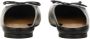 Jacquemus Black Lambskin Mules With Bow Detail in zwart - Thumbnail 1