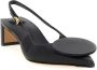 Jacquemus Hoge hakken 'Duelo B' Slingback in zwart - Thumbnail 1