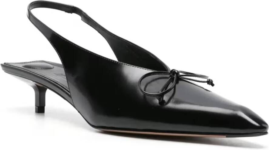 Jacquemus Hoge hakken The Cubisto Slingbacks in zwart