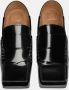 Jacquemus Les Mocassins Carre Leather Loafer in zwart - Thumbnail 1