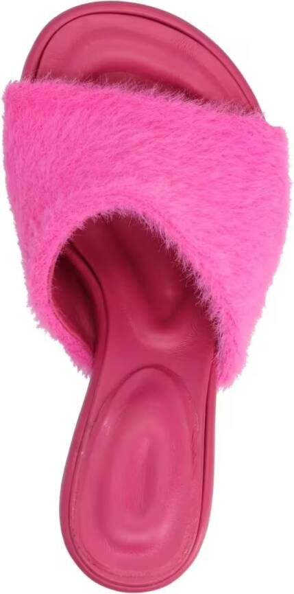 Jacquemus Sandalen 'Clay' Mules in roze