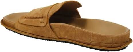 Jacquemus Sandalen Moccasin Sandals in bruin