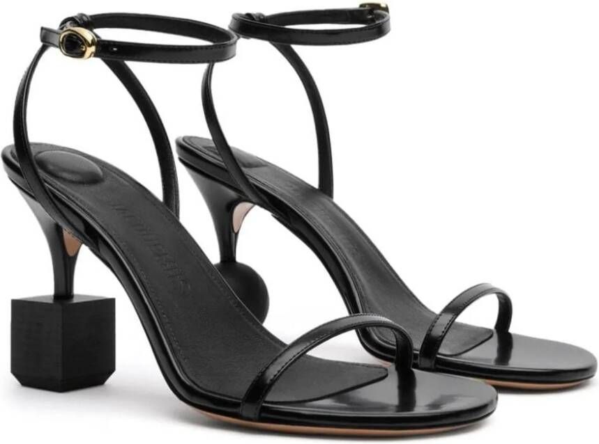 Jacquemus Slippers & Mules Sandals Black in zwart
