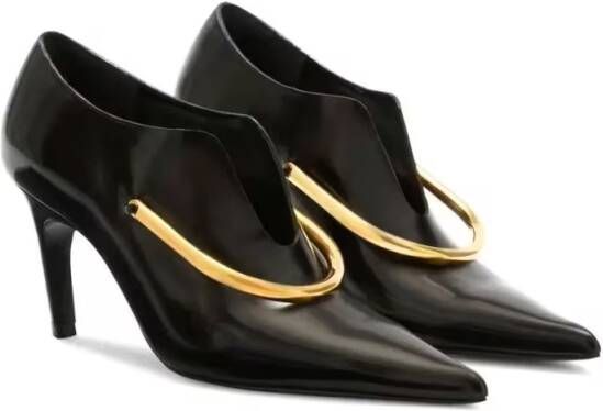 Jil Sander Boots Lowheel Booties in zwart
