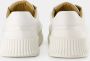Jil Sander Low-Top Sneakers Leather White in wit - Thumbnail 1