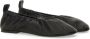 Jil Sander Nappa Ballerina Flats With Subtle Heel in zwart - Thumbnail 1