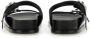 Jil Sander Sandalen Black Leather Sandals With Buckle Detail in zilver - Thumbnail 1