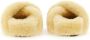 Jil Sander Sandalen Plush Shearling Cross-Over Sandal With Leather-Cov in geel - Thumbnail 1
