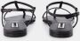 Jil Sander Sandalen Sandals Leather Black in zwart - Thumbnail 1