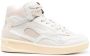 Jil Sander Low-Top Sneakers Beige High-Top Sneakers With Leather Inserts And E in wit - Thumbnail 2