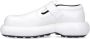 Jil Sander White Leather Buckle Detail Loafers in wit - Thumbnail 2