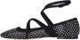 Jimmy Choo "Astoria" Ballerinas With Strass – Black in zwart - Thumbnail 1