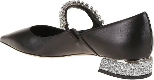 Jimmy Choo Bing Ballerina Flats in zwart