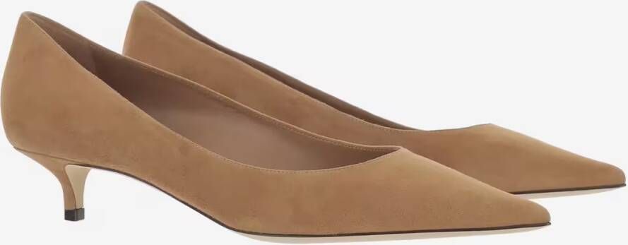 Jimmy Choo Hoge hakken Amelia Suede Pumps in bruin