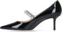 Jimmy Choo Hoge hakken "Bing 65" Pumps – Black Patent in zwart - Thumbnail 2