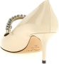 Jimmy Choo Hoge hakken 'Bing Pump' Pumps in beige - Thumbnail 1