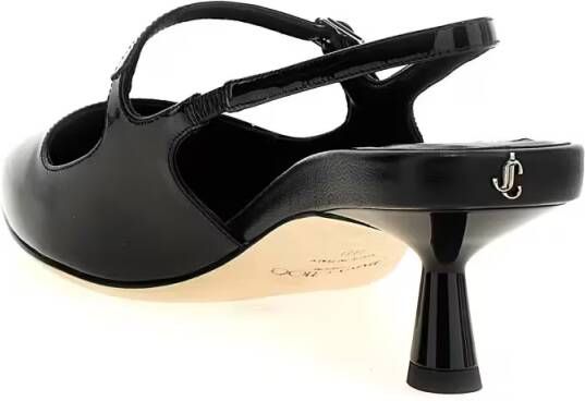Jimmy Choo Hoge hakken 'Didi' Slingback in zwart