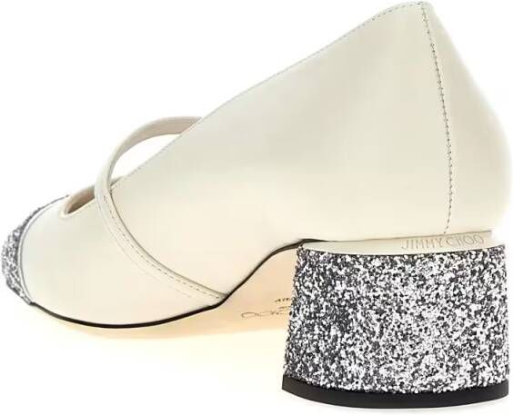 Jimmy Choo Hoge hakken 'Elisa' Pumps in wit