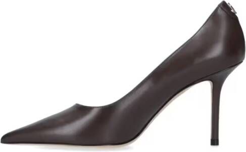 Jimmy Choo Hoge hakken "Love 85" Pumps Brown in zwart