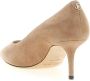 Jimmy Choo Beige Love Pumps met Stiletto Hak Pink Dames - Thumbnail 2