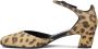 Jimmy Choo Hoge hakken "Pixie" Mary Jane in bruin - Thumbnail 1