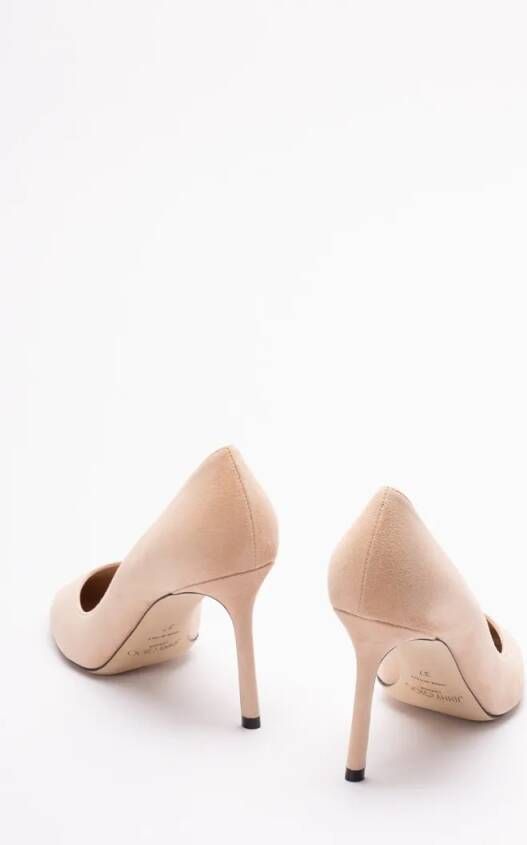 Jimmy Choo Hoge hakken `Romy 85` in beige
