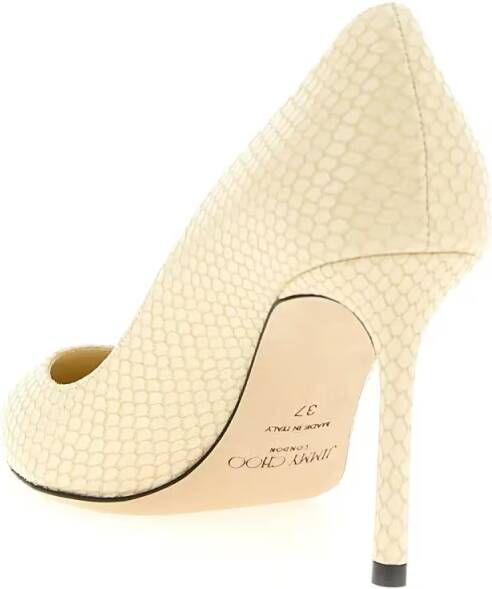 Jimmy Choo Hoge hakken Romy' Pumps in geel