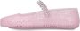 Jimmy Choo "Mary Jane Jelly" Ballerinas – Pink in roze - Thumbnail 1