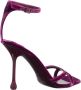 Jimmy Choo Sandalen 95mm Heeled Sandals in paars - Thumbnail 1