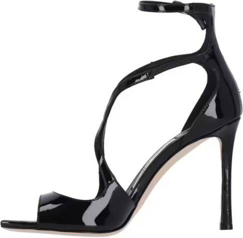 Jimmy Choo Sandalen "Azia 95" Sandals – Black in zwart