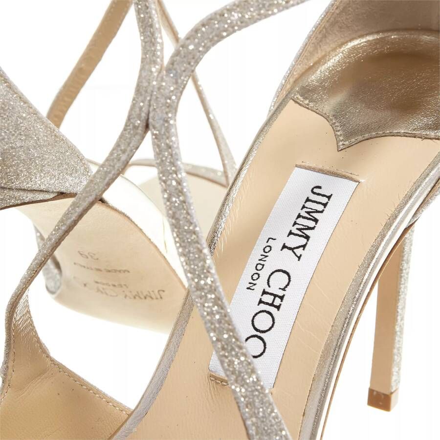 Jimmy Choo Azia sandalen met glitter Zilver - Foto 2