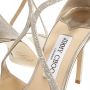 Jimmy Choo Sandalen met Glitterpoeder en Verfijnde Bandjes White Dames - Thumbnail 2